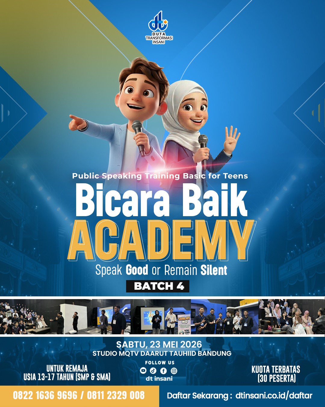 Bicara Baik Academy for Teens Batch 4 logo