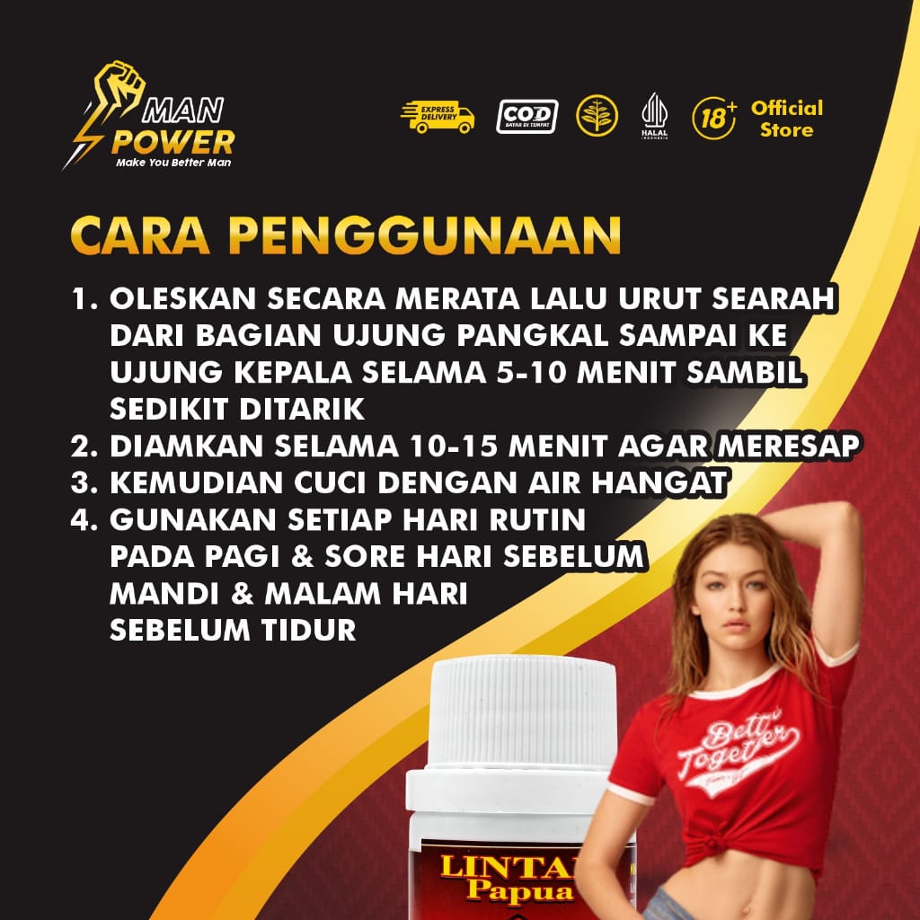 MINYAK LINTAH MERAH PAPUA BELI 1 GRATIS 1