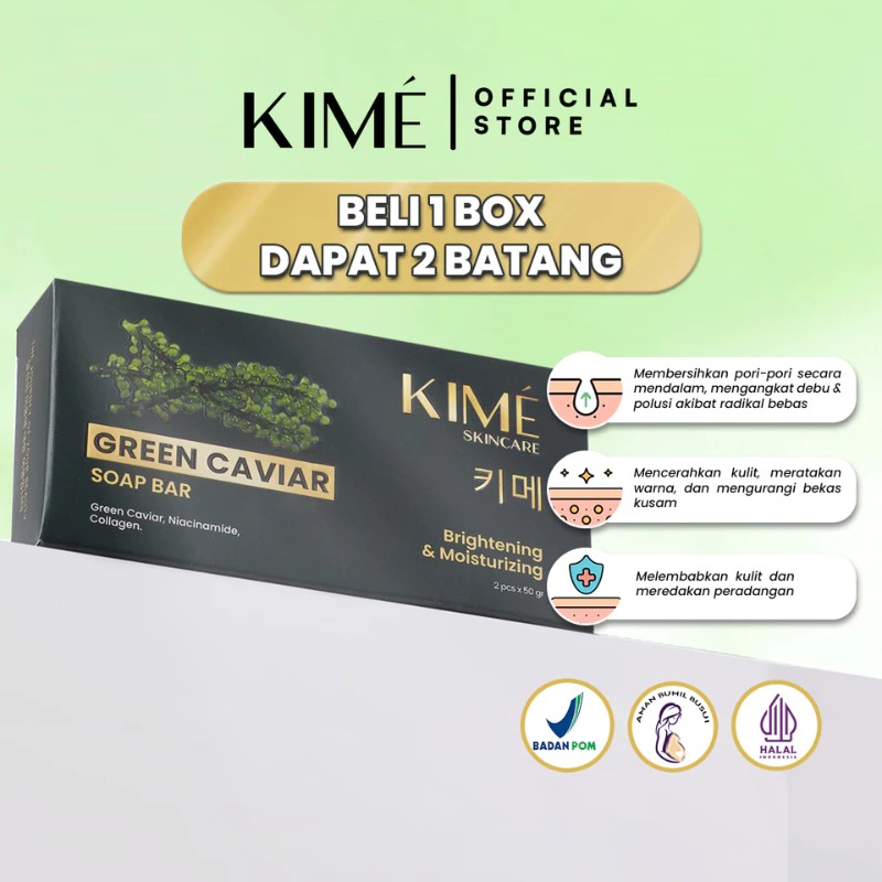 KIME Green Caviar Soap Bar 100gr - FBFFF logo