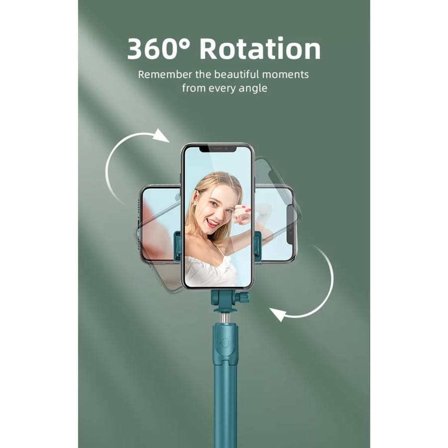 RVN Store | Tongsis Tripod Bluetooth R1 3in1 - Macaron R1 (Tanpa Lampu LED)