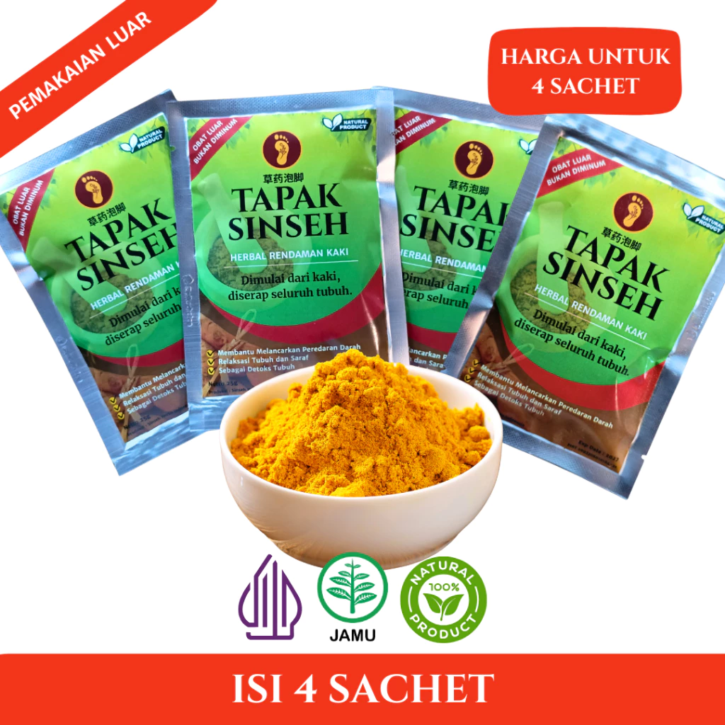 TAPAK SINSEH HERBAL RENDAMAN KAKI - LD logo