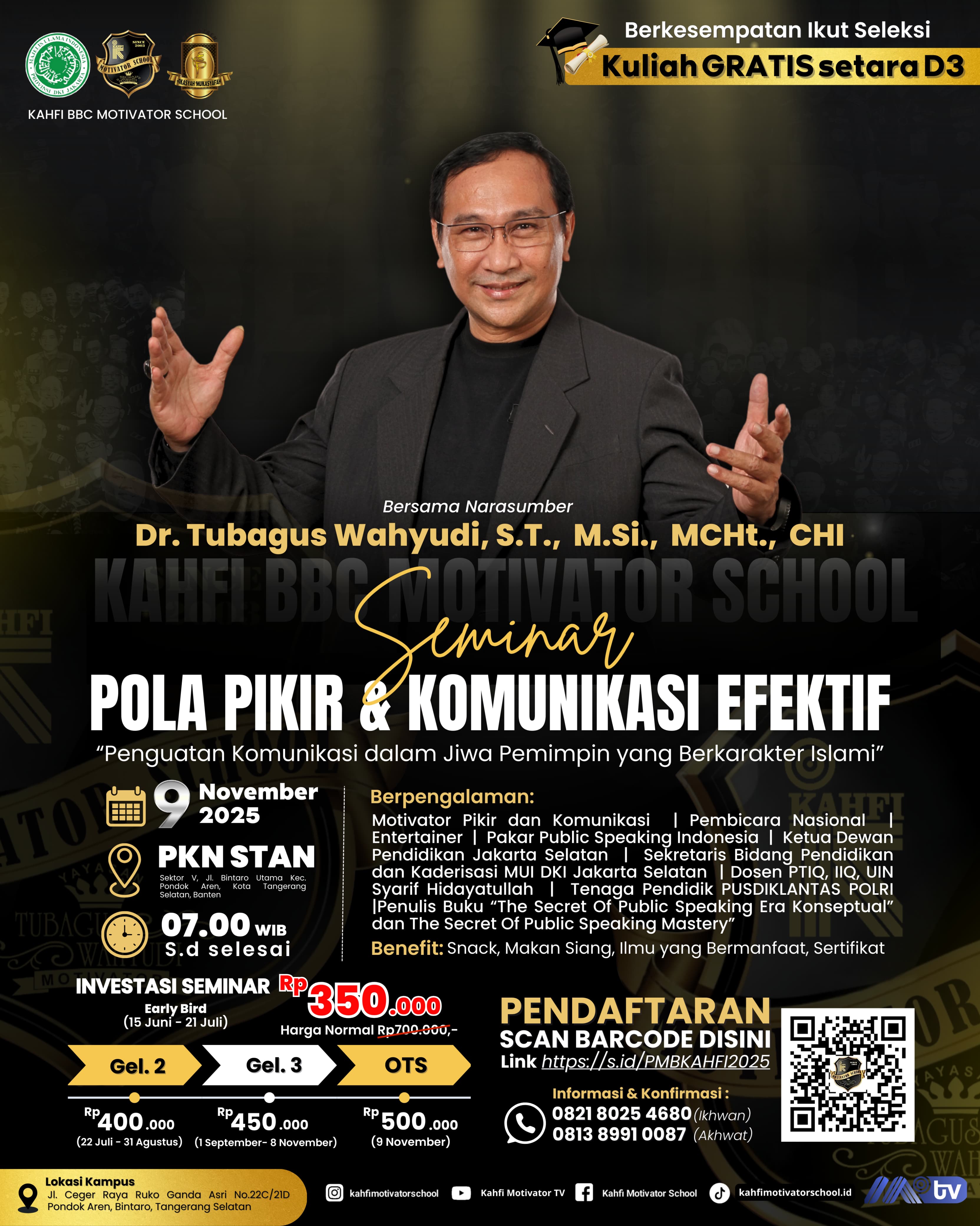 Seminar Pola Pikir & Komunikasi Efektif logo