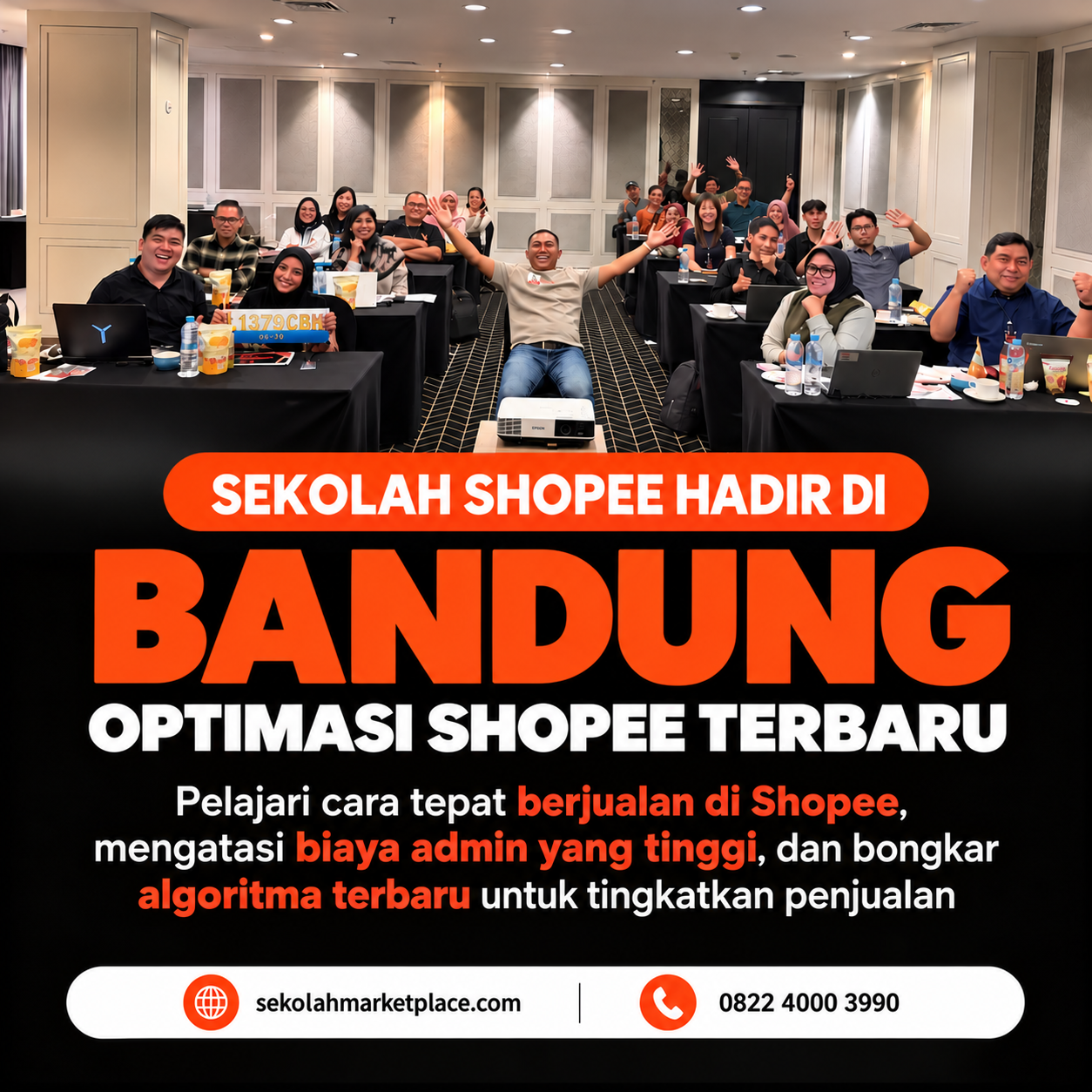 SEKOLAH SHOPEE INDONESIA Bandung (27/10/2026) Sesi 2 TB logo
