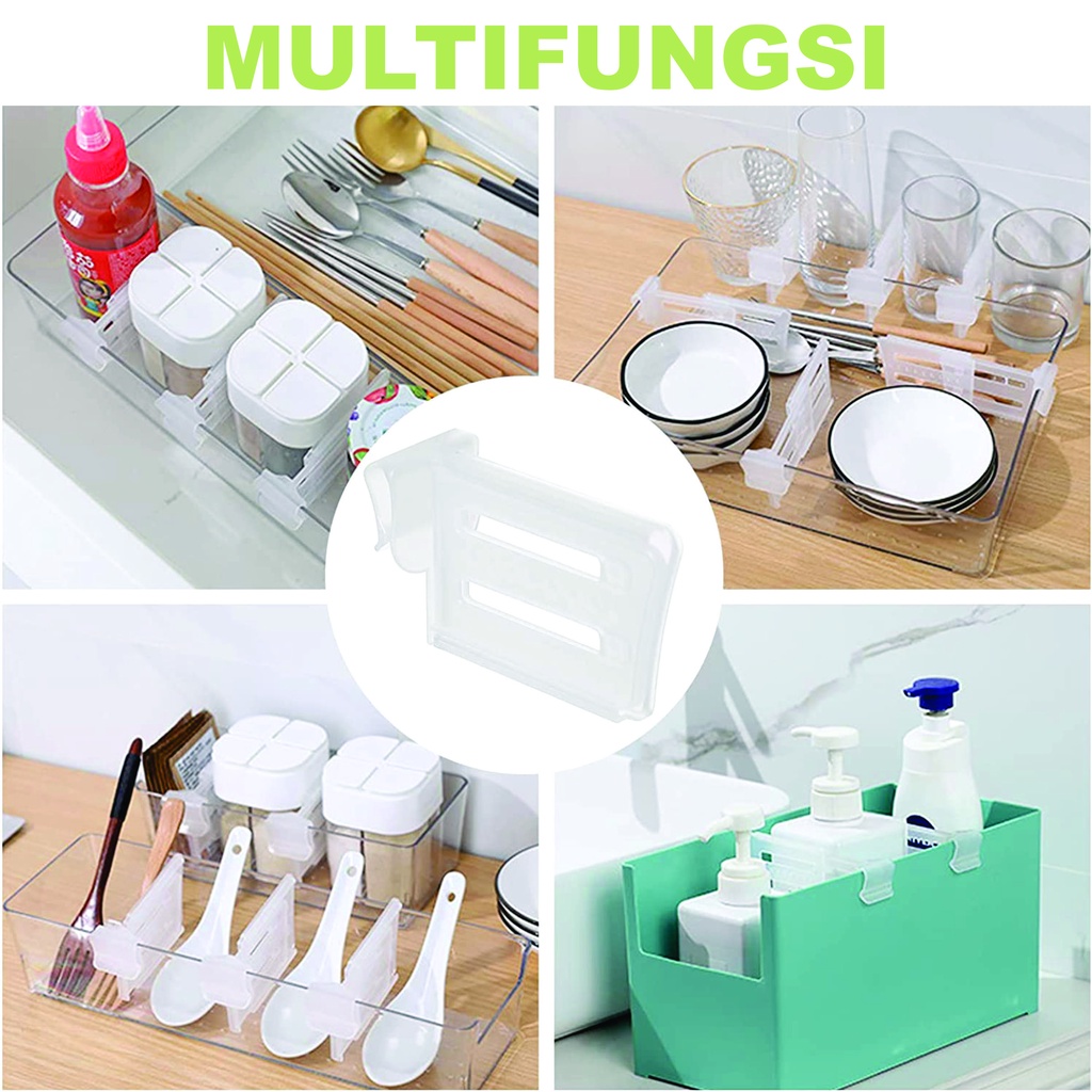 Sekat Pembatas Kulkas (15 Pcs)💰 logo