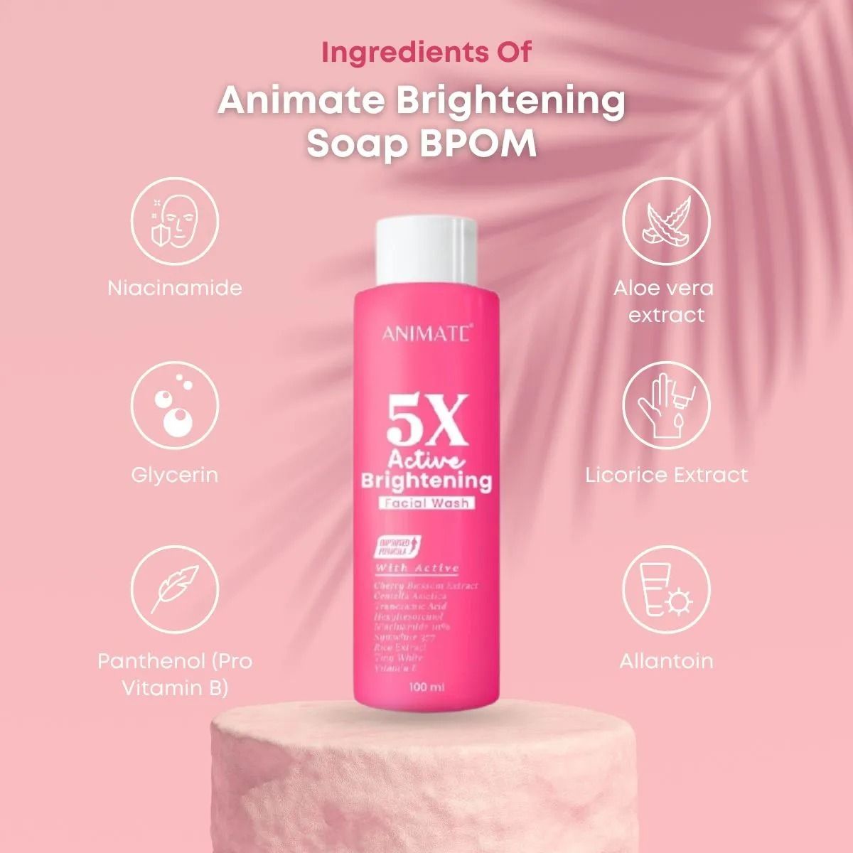 Animate Brightening Soap BPOM FR62-37 logo