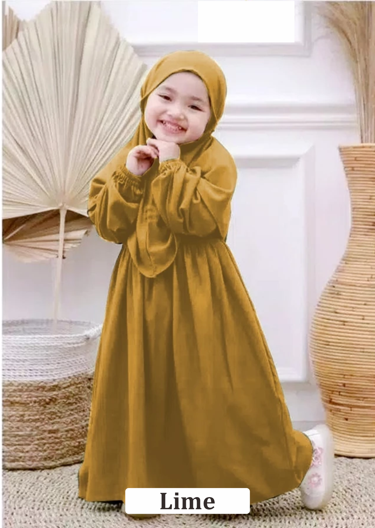 Gamis Anak Set Hijab 4