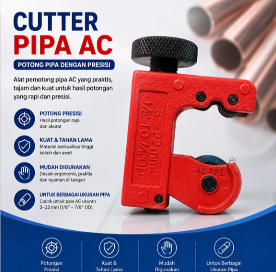 MINI CUTTER (alat pemotong pipa ) logo