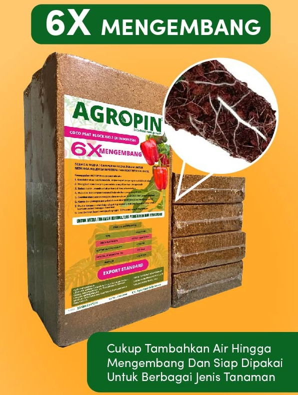 GROWPEAT (Media Tanam Cocopeat) logo