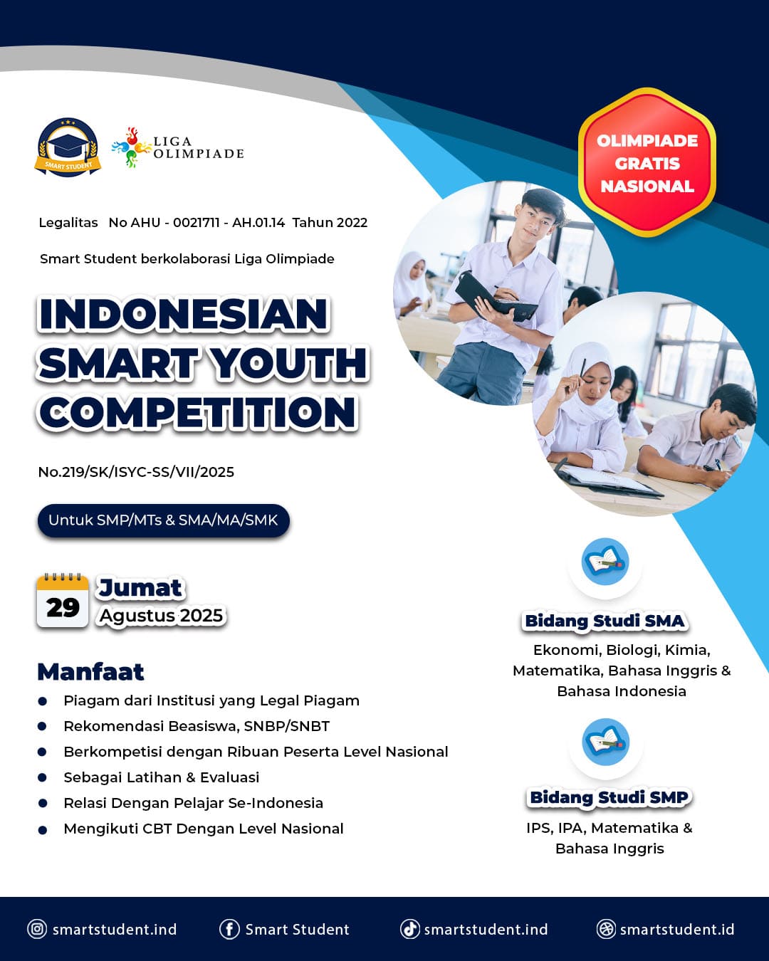 INDONESIAN SMART YOUTH COMPETITION logo