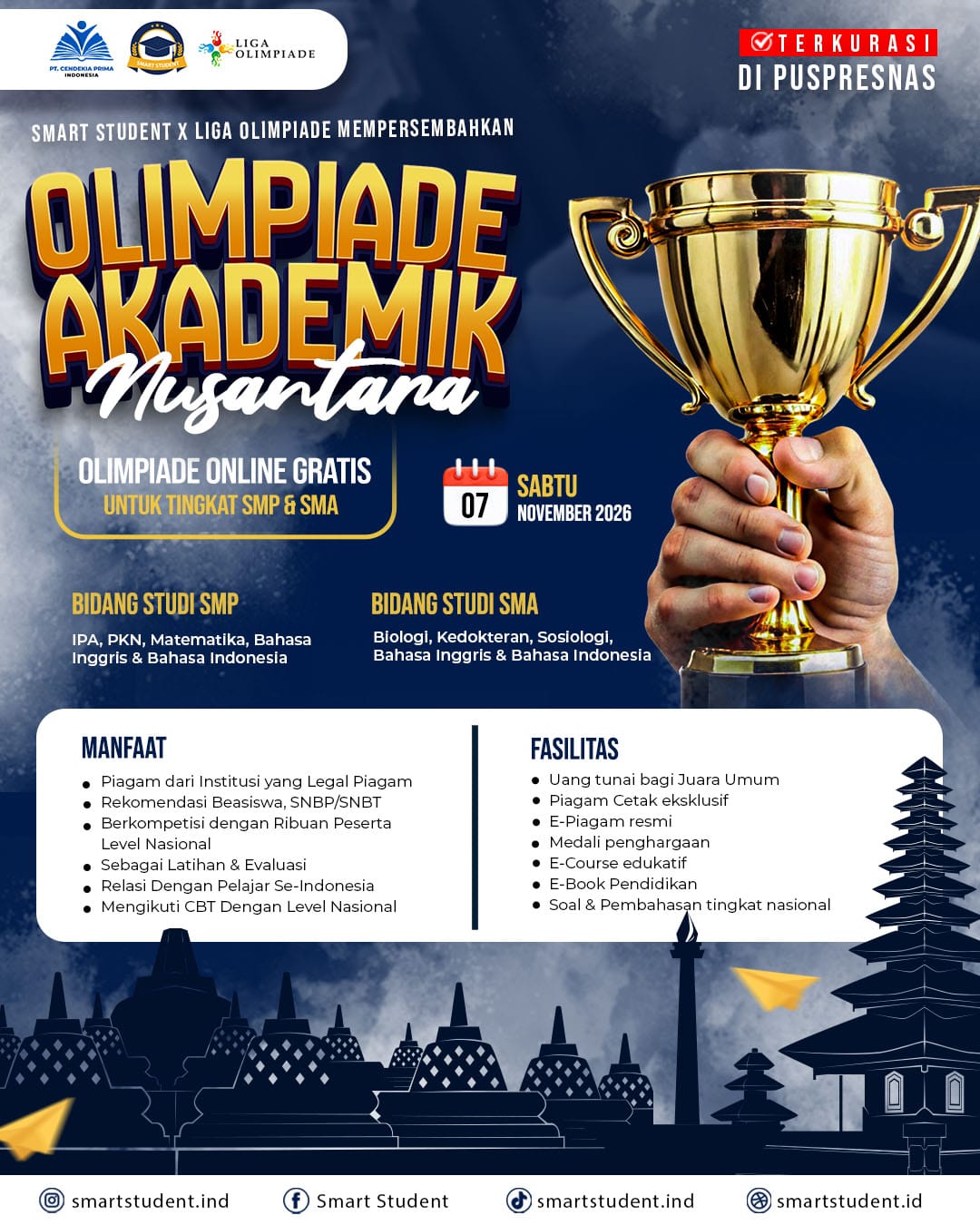 OLIMPIADE AKADEMIK NUSANTARA 2026 logo