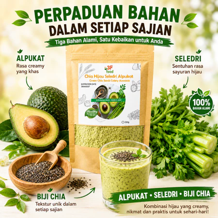 DISKON SUPERFOOD Chia Hijau Seledri Alpukat logo