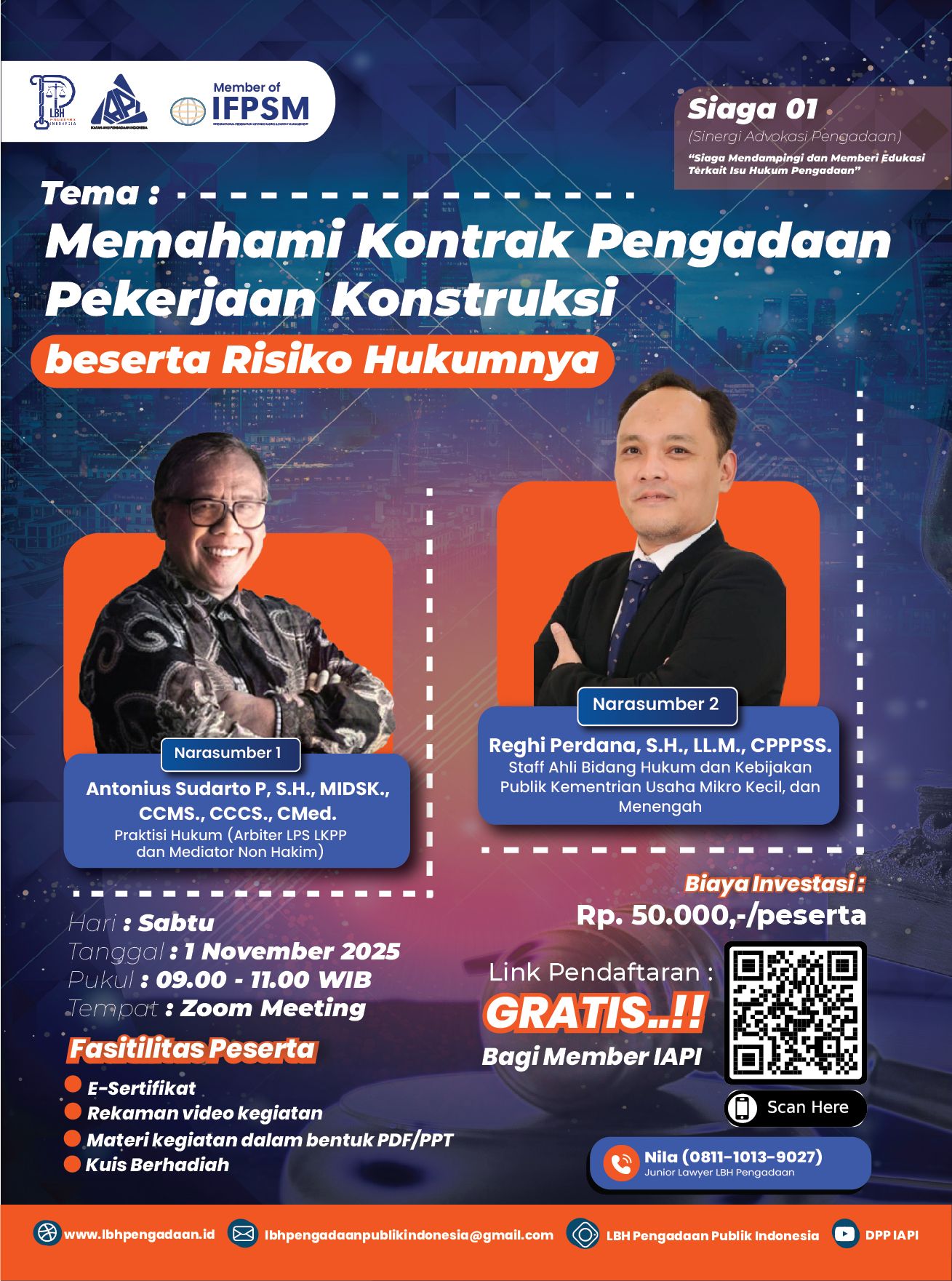 Memahami Kontrak Pengadaan Pekerjaan Konstruksi beserta Risiko Hukumnya logo