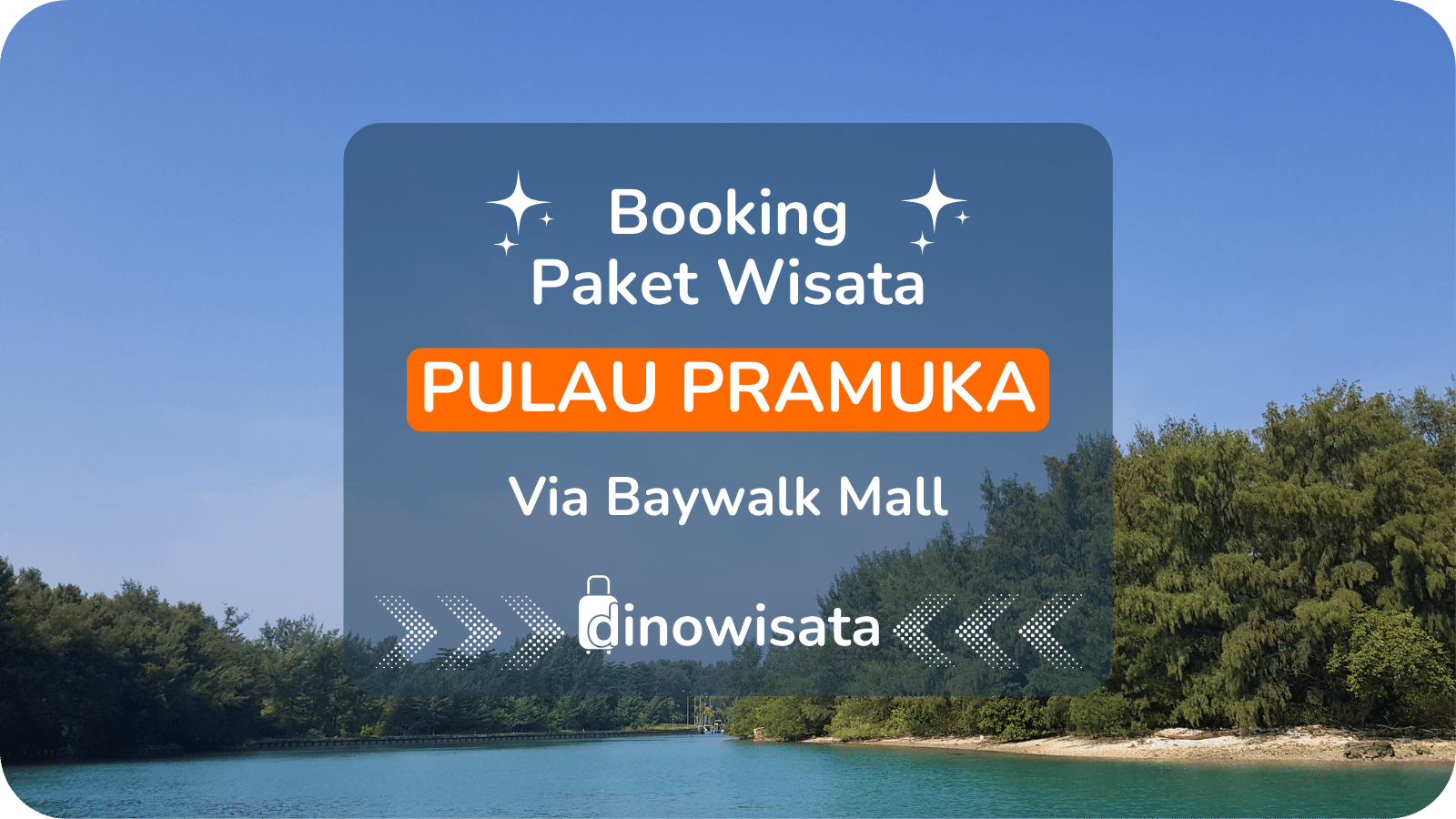 Pembayaran DP [Down Payment] Booking Paket Wisata Pulau Pramuka Via Baywalk Mall [DP Rp.450.000/org] logo
