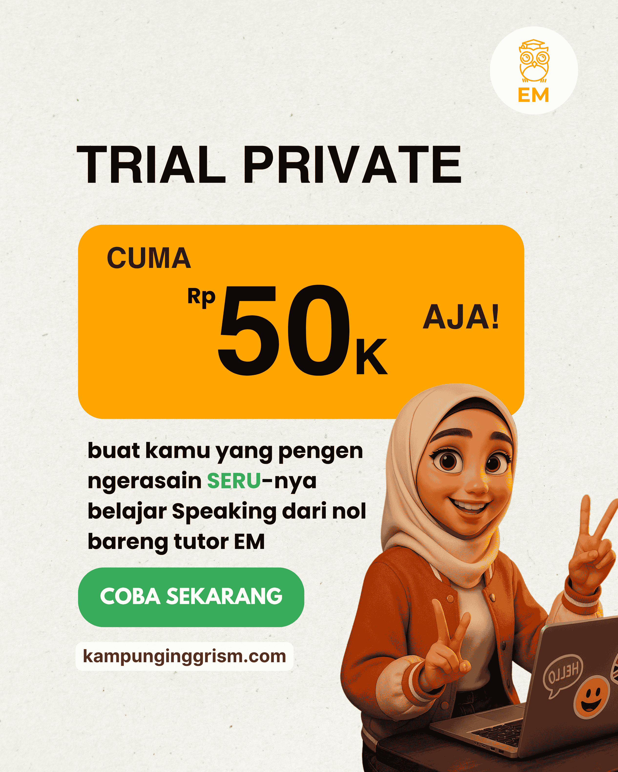 Trial Class Speaking Private logo
