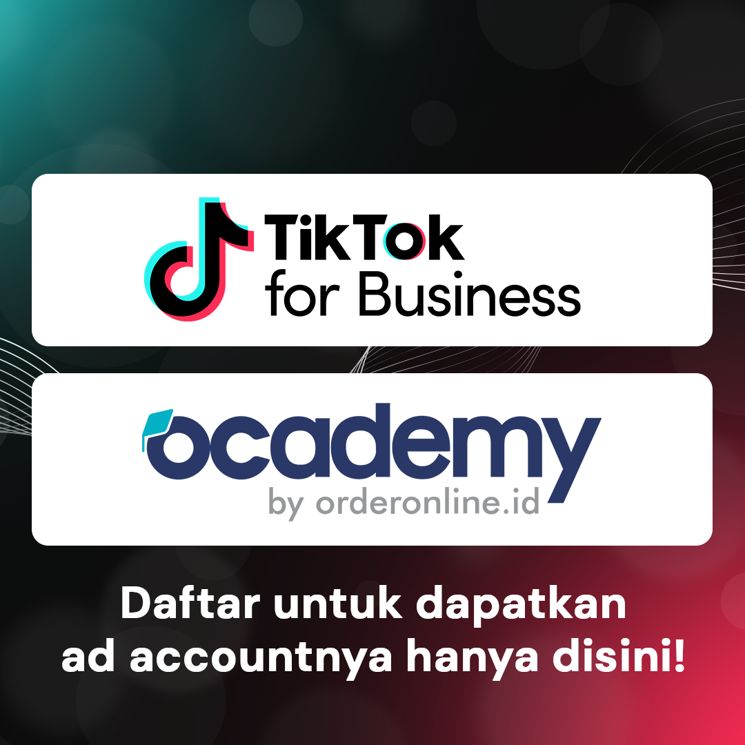 Form Pendaftaran Ad Account TikTok Copy logo