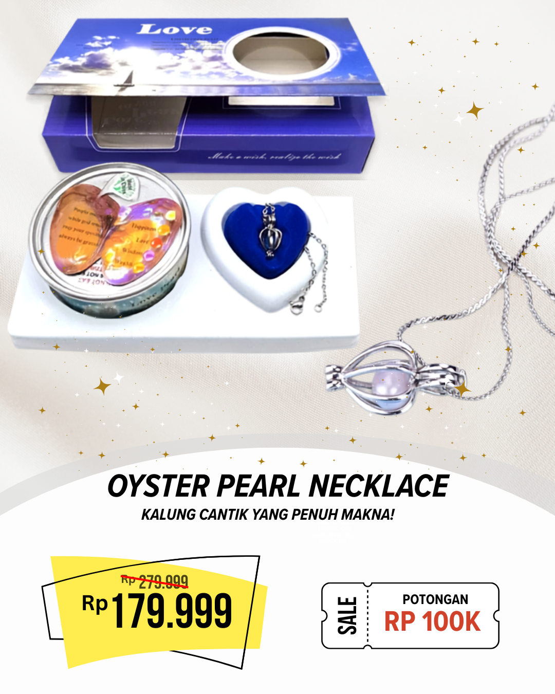 Oyster Pearl Necklace