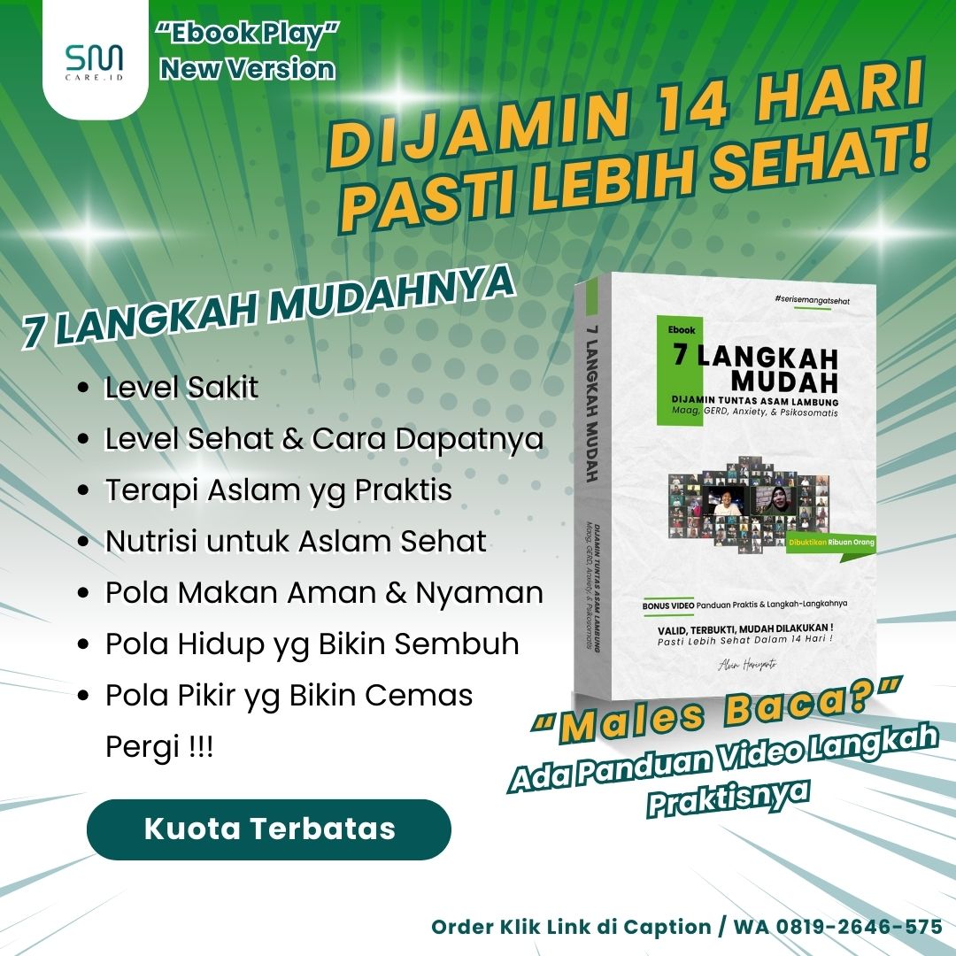 7 Langkah Mudah Tuntas Asam Lambung dkk (Ebook Play)
