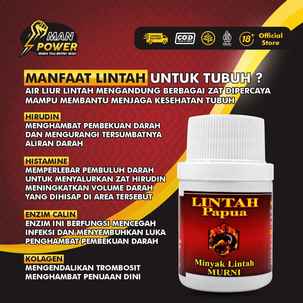 MINYAK LINTAH MERAH PAPUA BELI 1 GRATIS 1