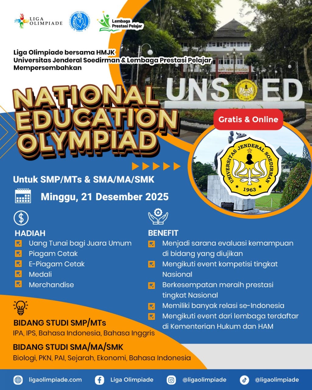 NATIONAL EDUCATION OLYMPIAD 2025 logo
