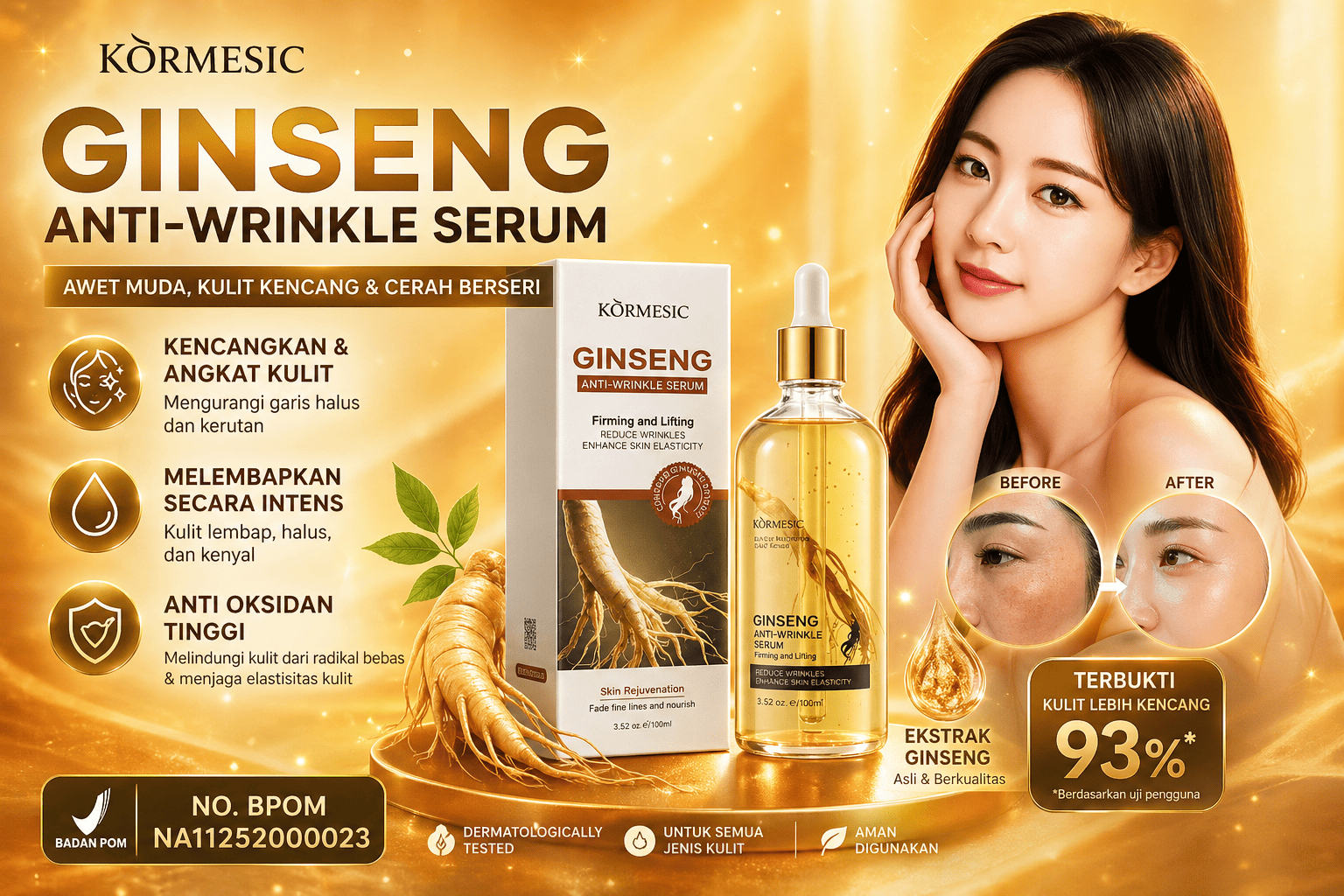 Viora Ginseng Serum OK logo