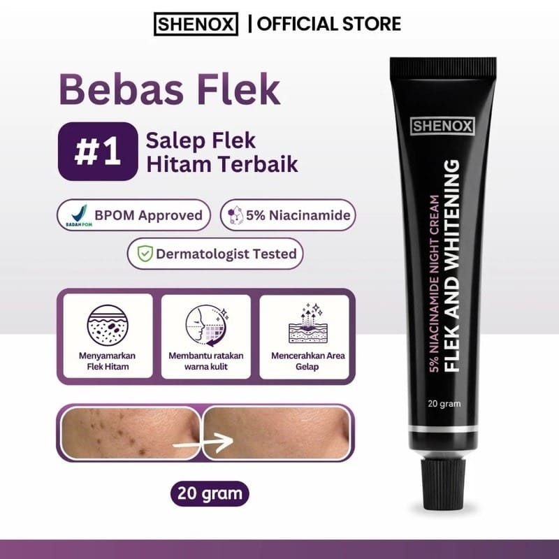 (T) SHENOX SKINCARE SALEP FLEK logo