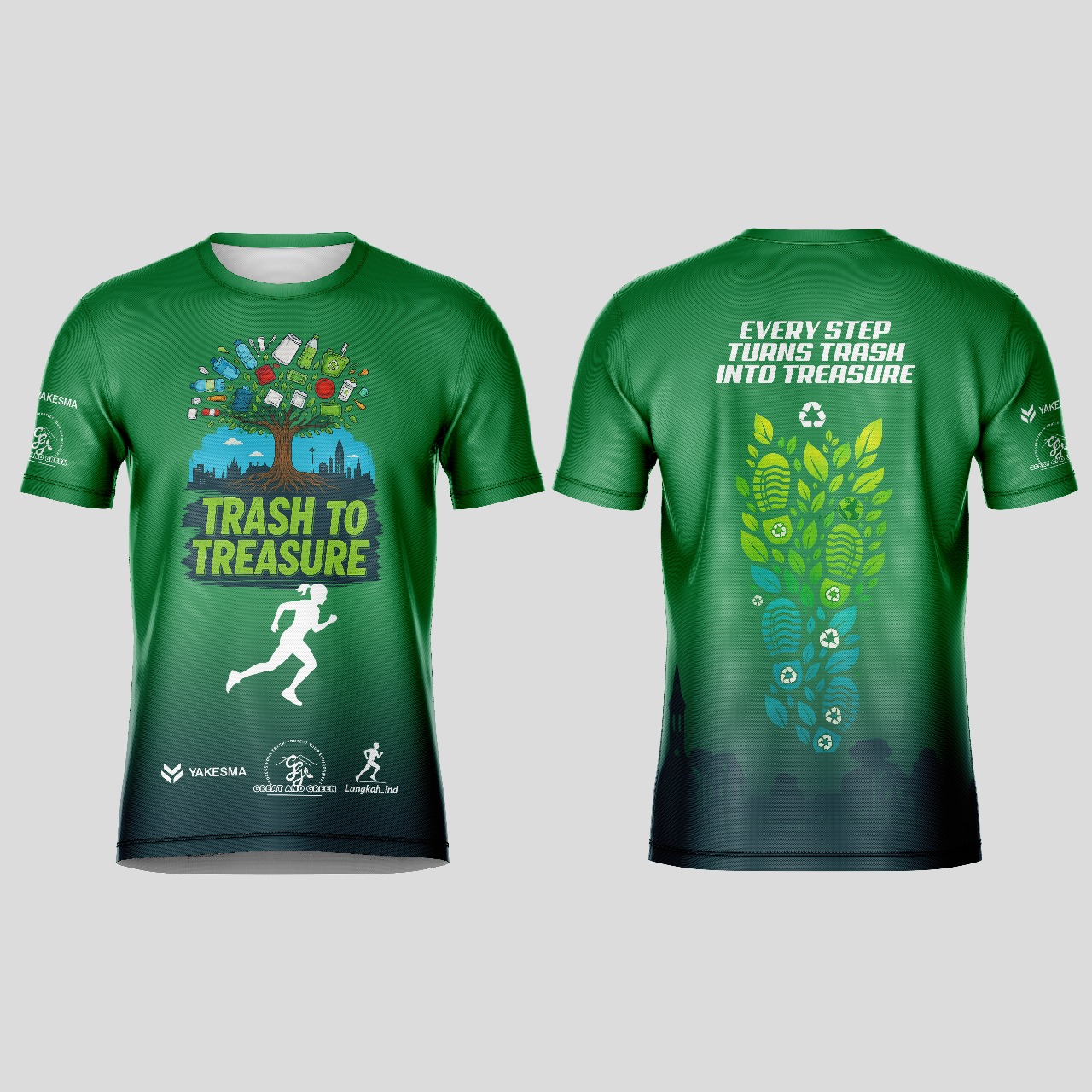 VIRTUAL RUN 5K TRASH TO TREASURE 2025 logo