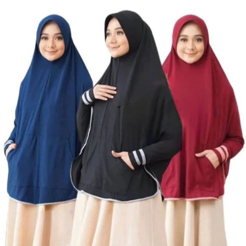 HIJAB LENGAN SAKU MOUZA