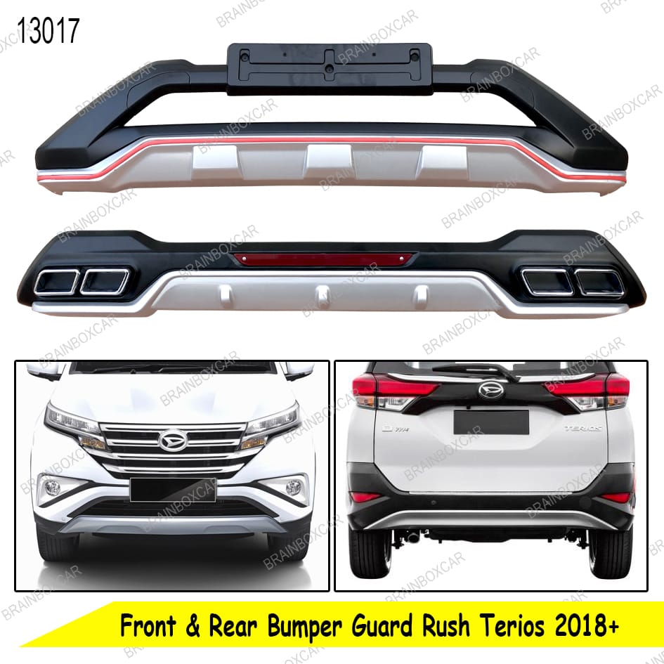 Autocarepro Bumper Guard Toyota Rush 2018+ Daihatsu Terios Tanduk Bumper Mobil logo