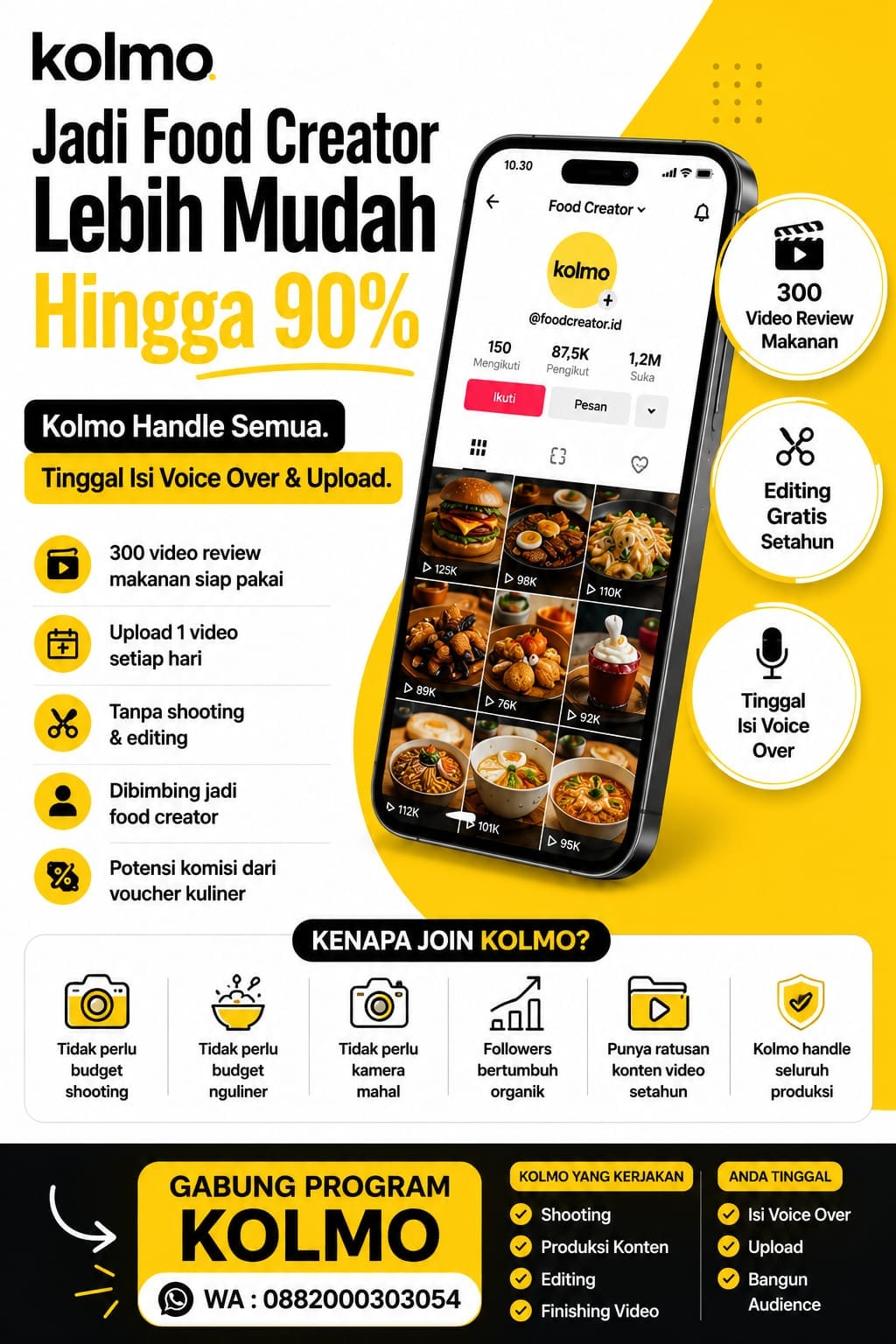 PROGRAM KOLMOFLUENCER