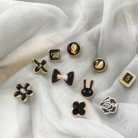 Bros Pin Wanita Model Invisible Tanpa Kancing Dapat Dilepas logo