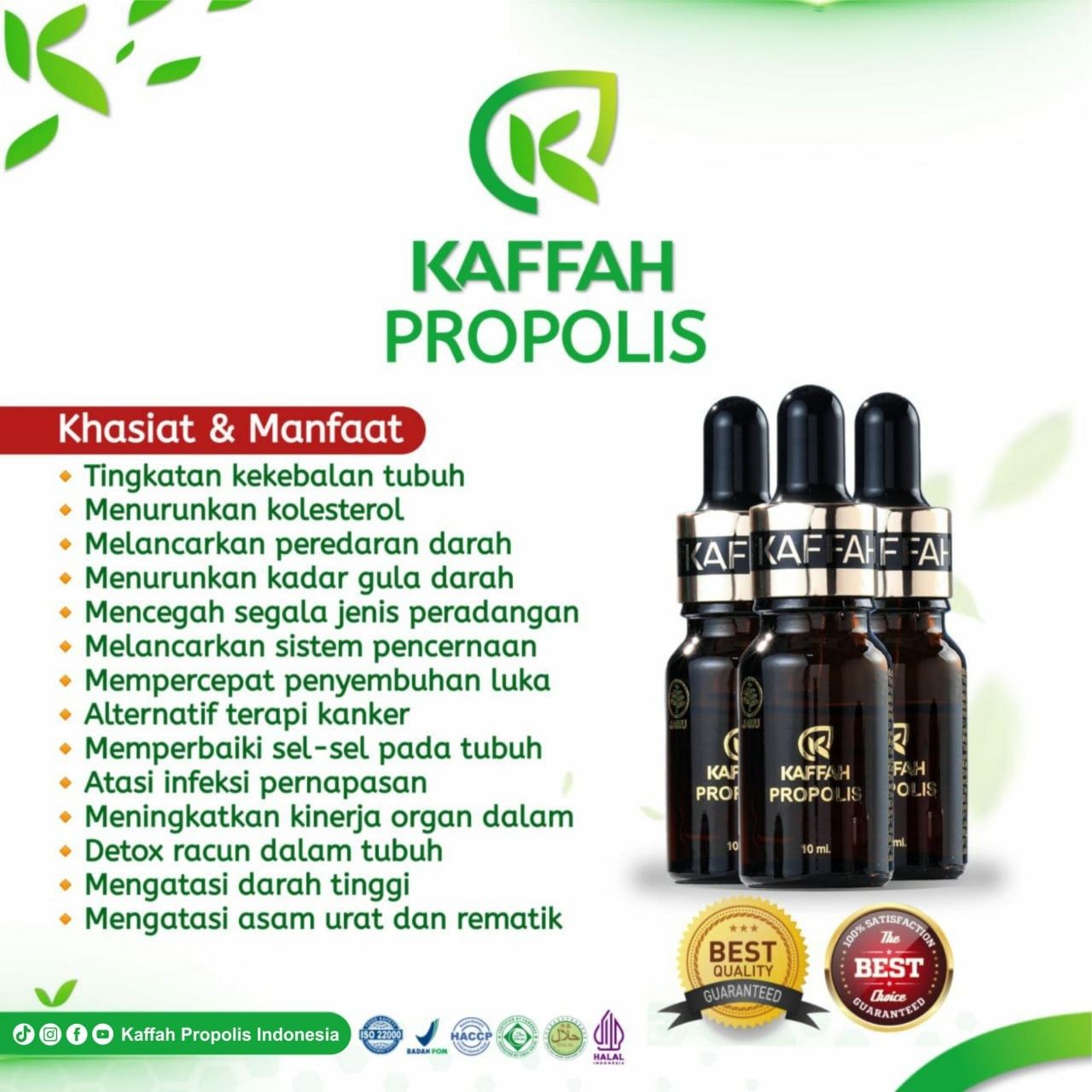 Kaffah Propolis logo
