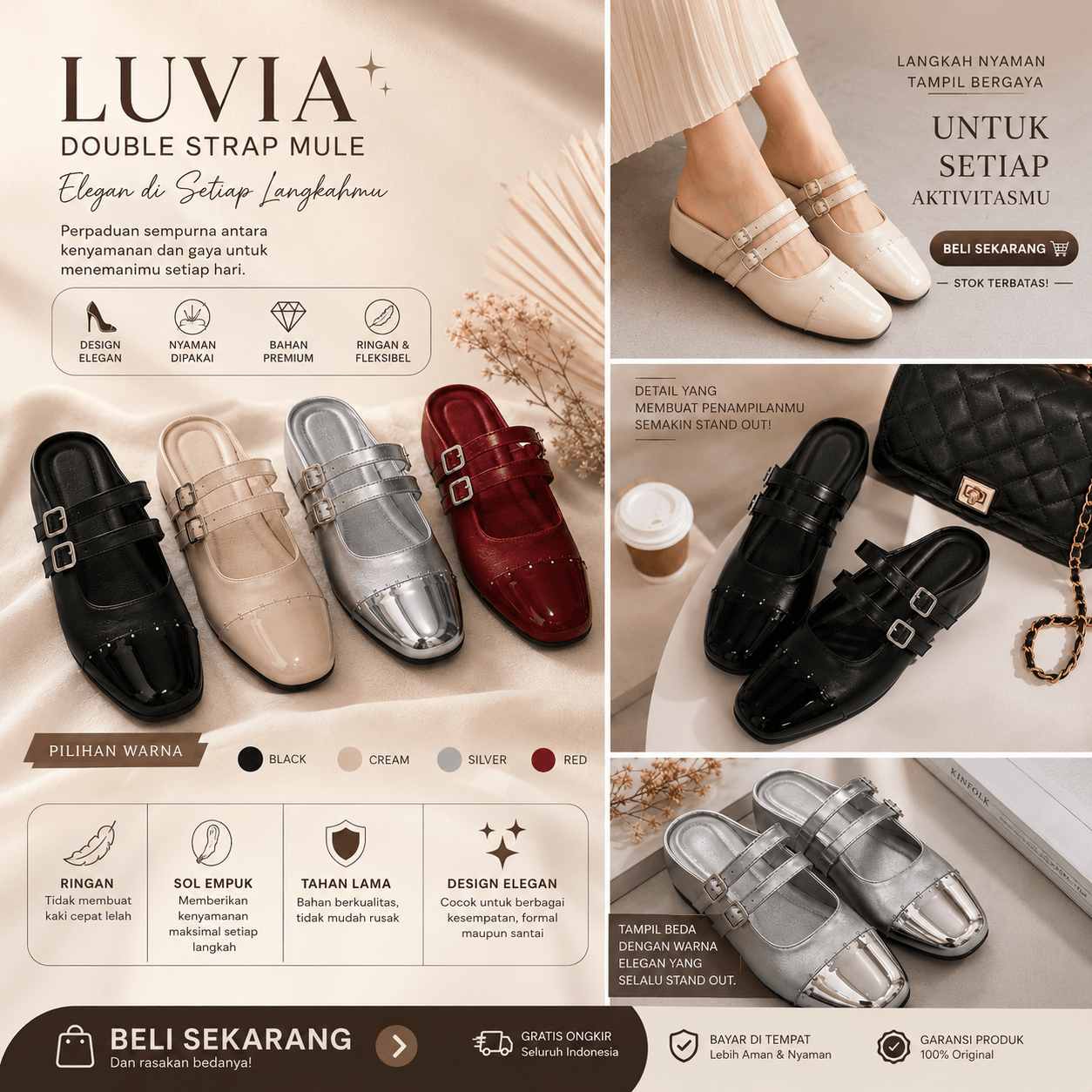 Sendal Wanita Luvia