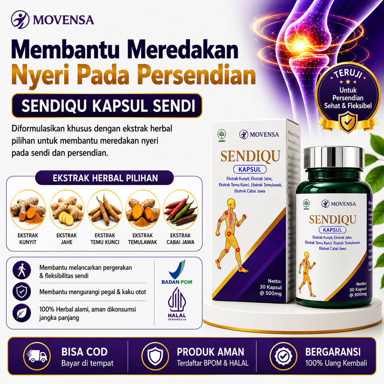 SENDIQU KAPSUL SENDI MT MD1 logo