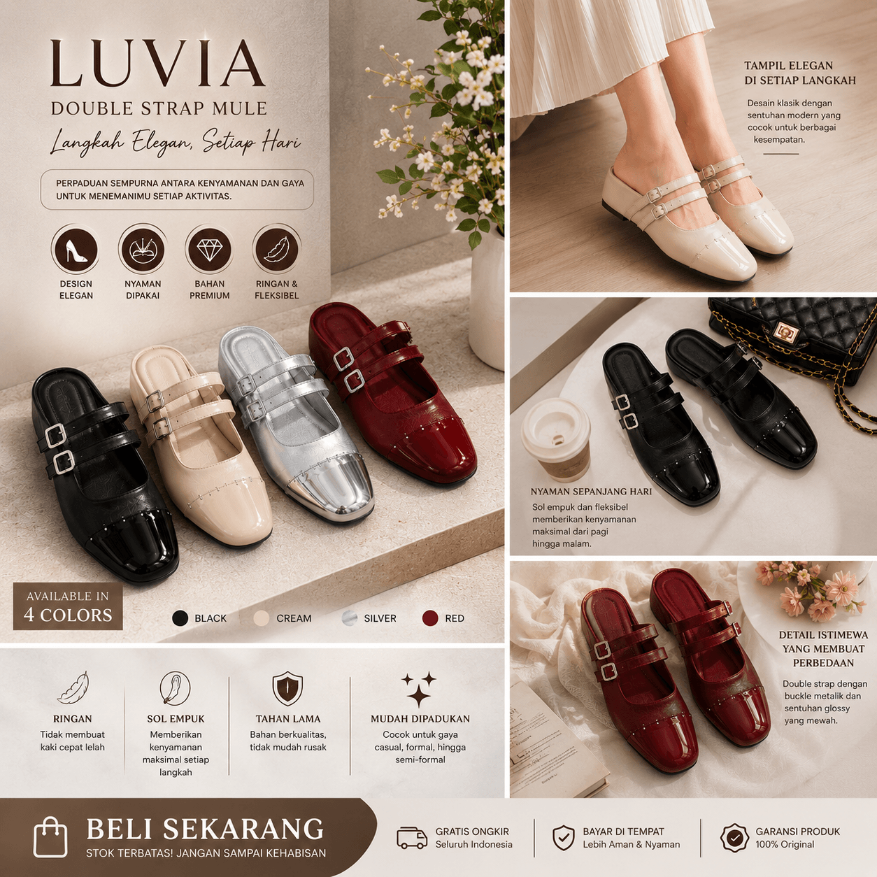 Sendal Wanita Luvia logo