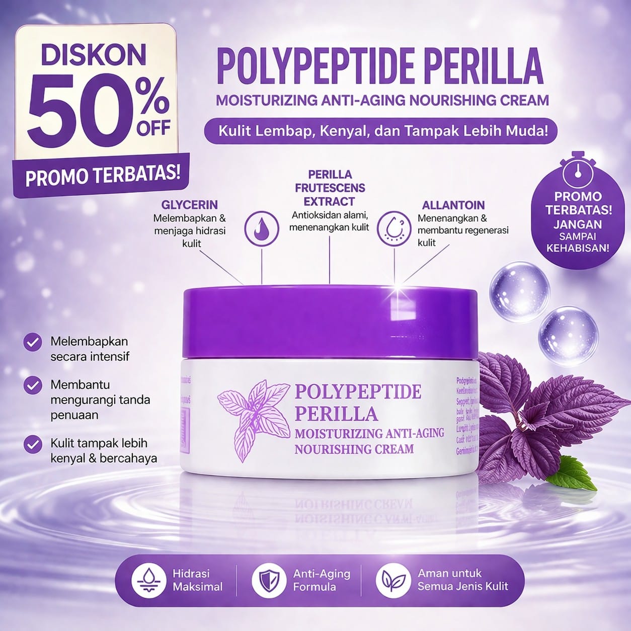 Polypeptide Perilla Cream logo