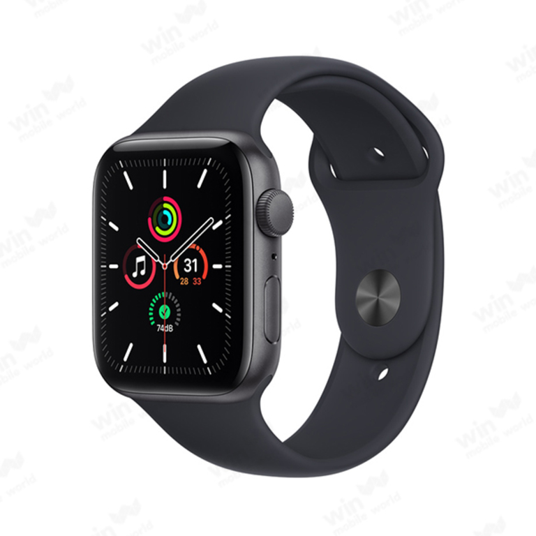 Apple Watch SE 44 mm Space Grey / Midnight logo