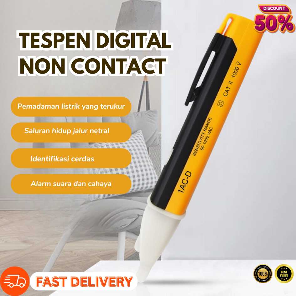 (FA)  TESTPEN DIGITAL AC DC SENSOR BUNYI logo