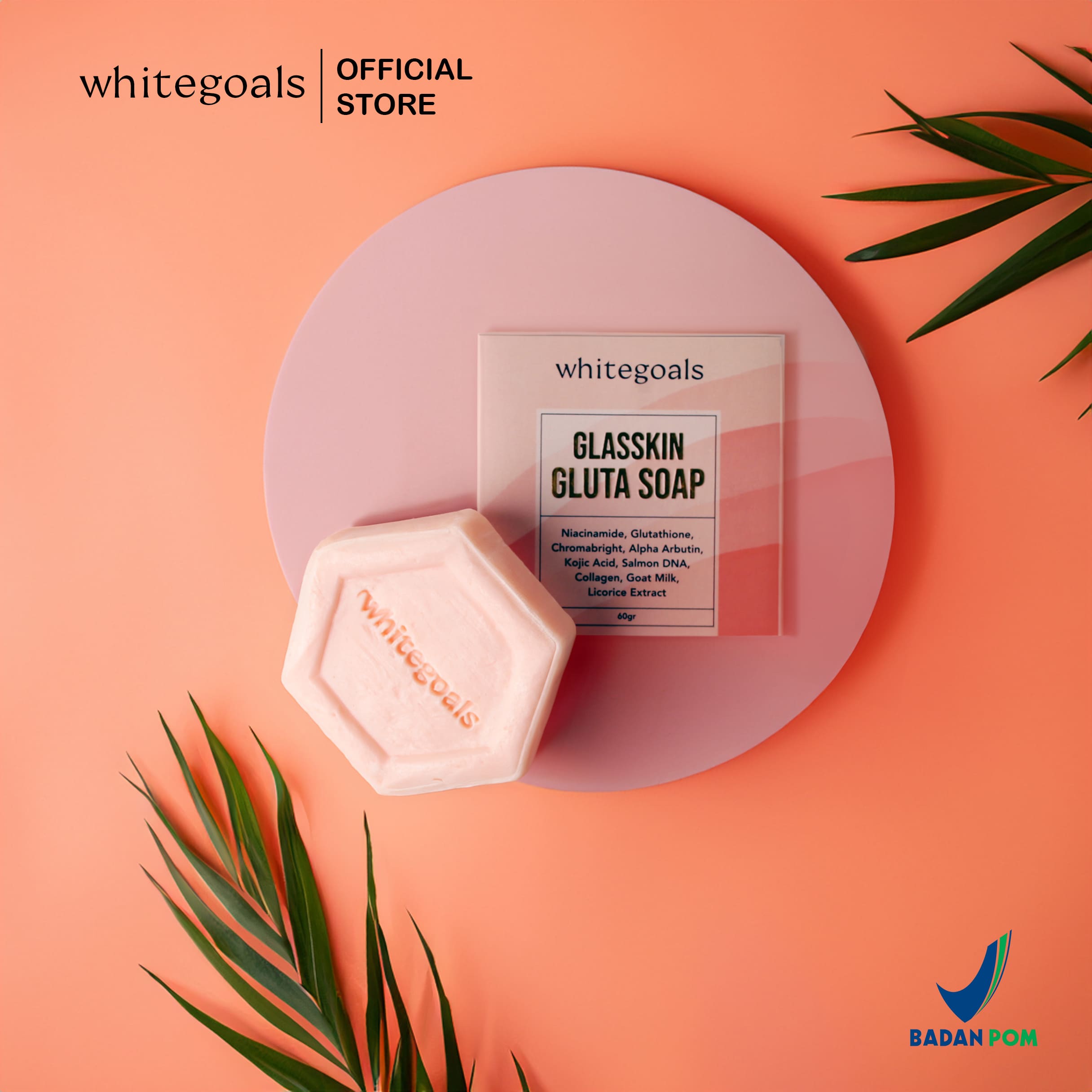 Whitegoals Glasskin Gluta Soap logo