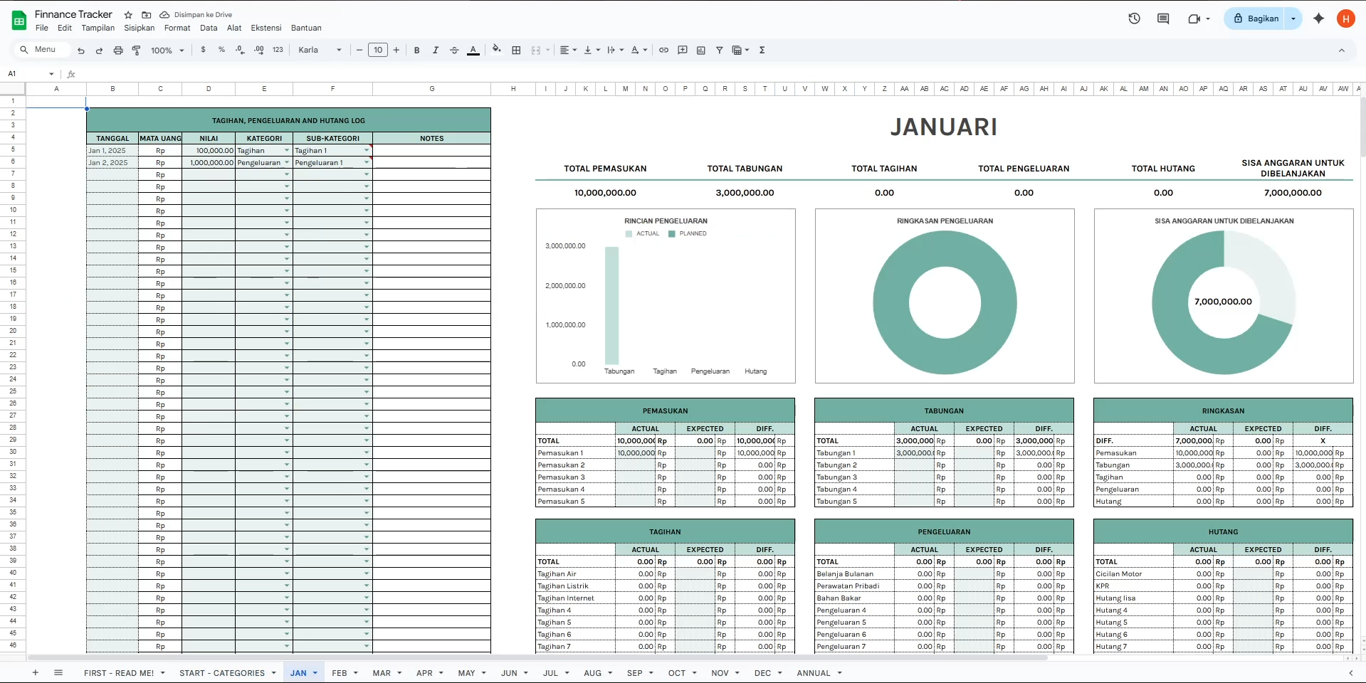 Annual Budget Tracker logo
