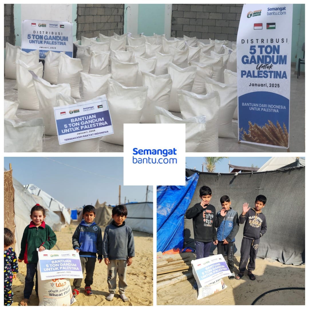 Semangat Bantu Palestina