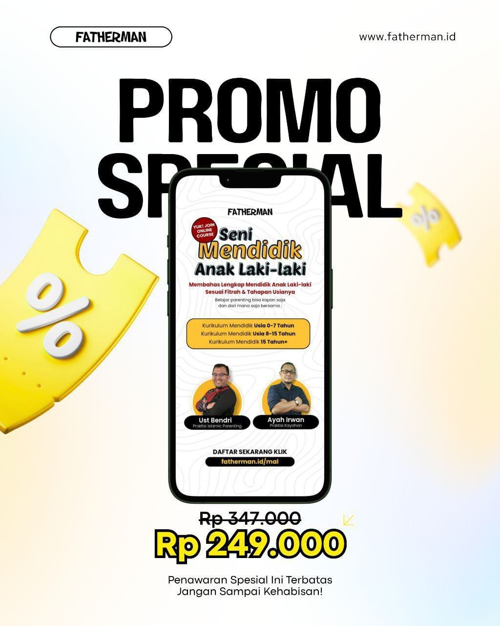 Seni Mendidik Anak Laki-Laki (Ecourse) logo