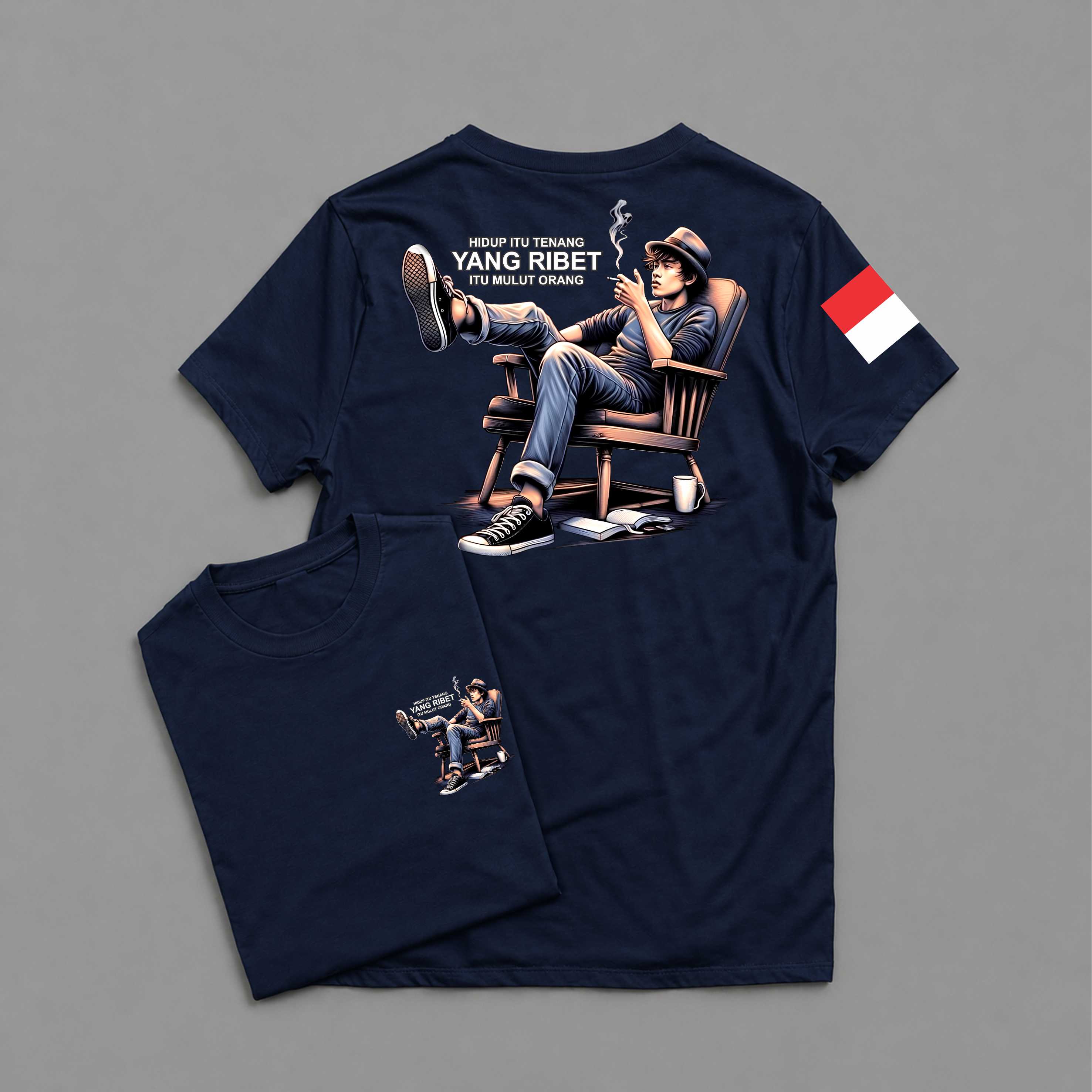KAOS DEWASA HIDUP ITU TENANG, YG RIBET ITU MULUT ORANG