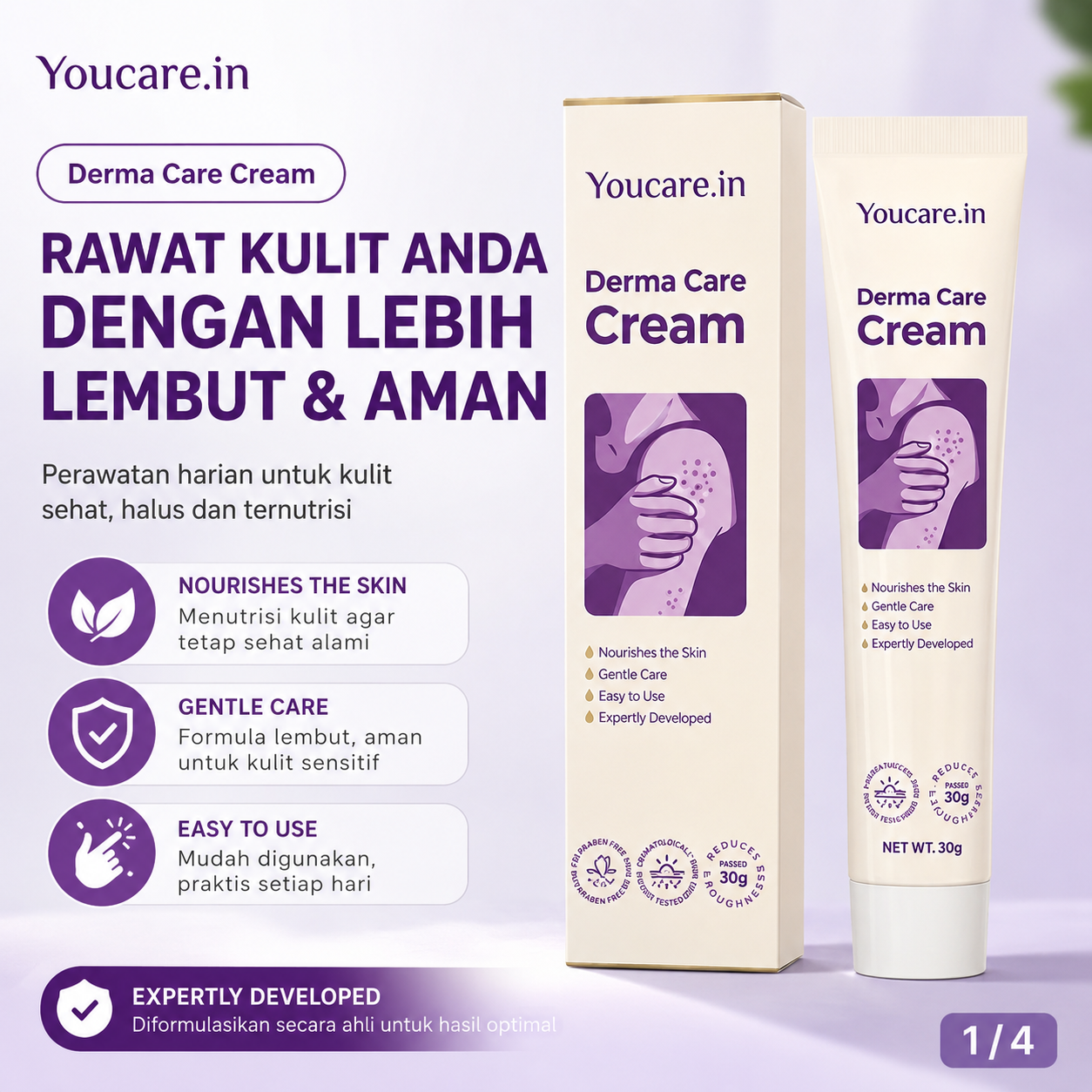 DERMACARE CREAM F L logo