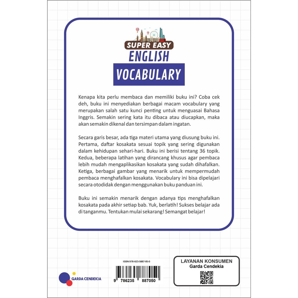 Buku Super Easy English Vocabulary ⚡