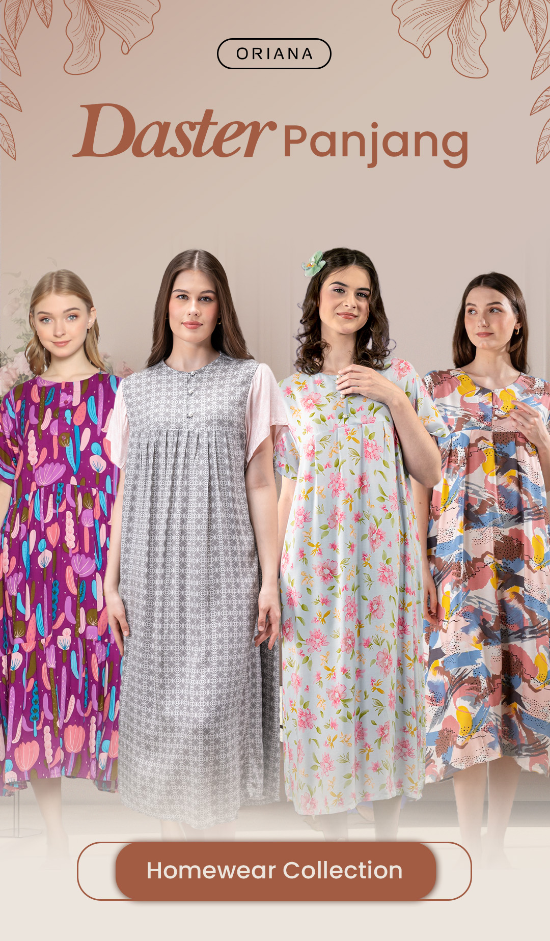 # FADS - Homewear Maxi Deasy Elana Alanka Charlene Keily Damira (105- 1 Piece) ASC logo