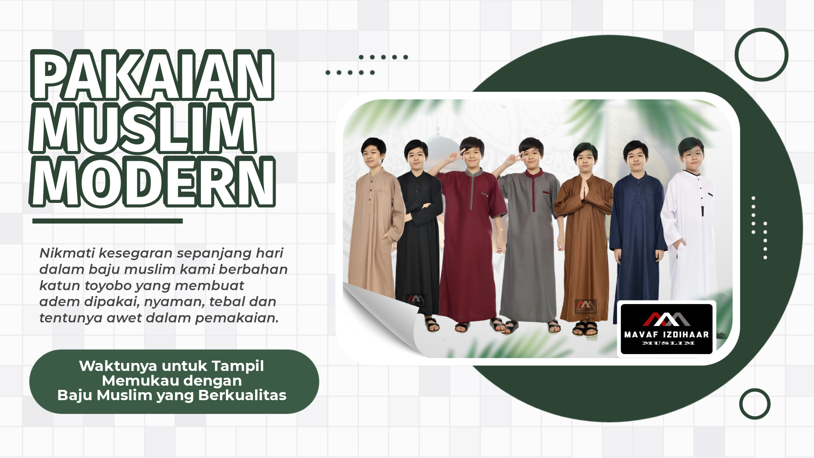 Jubah Anak Model List Saku store