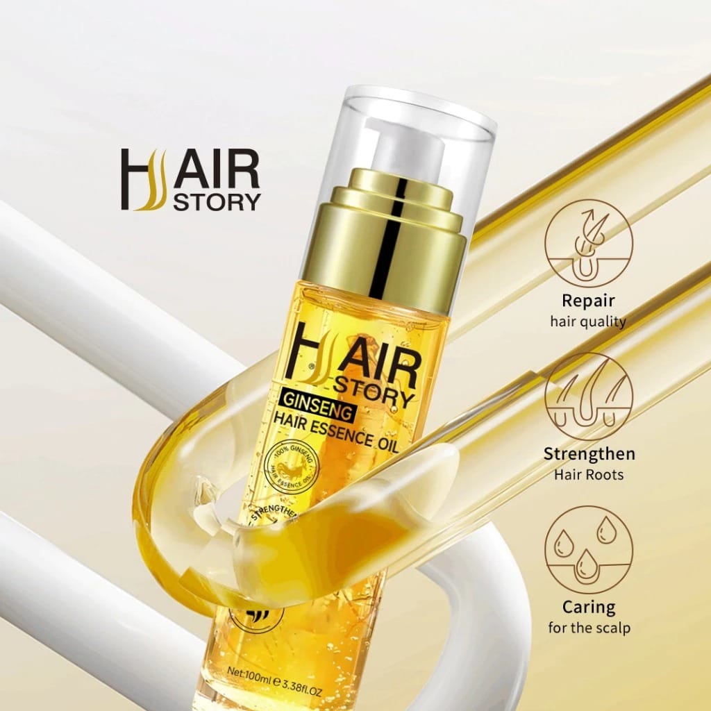 Hair Story Ginseng Essence Oil BPOM HR77-71 Ev