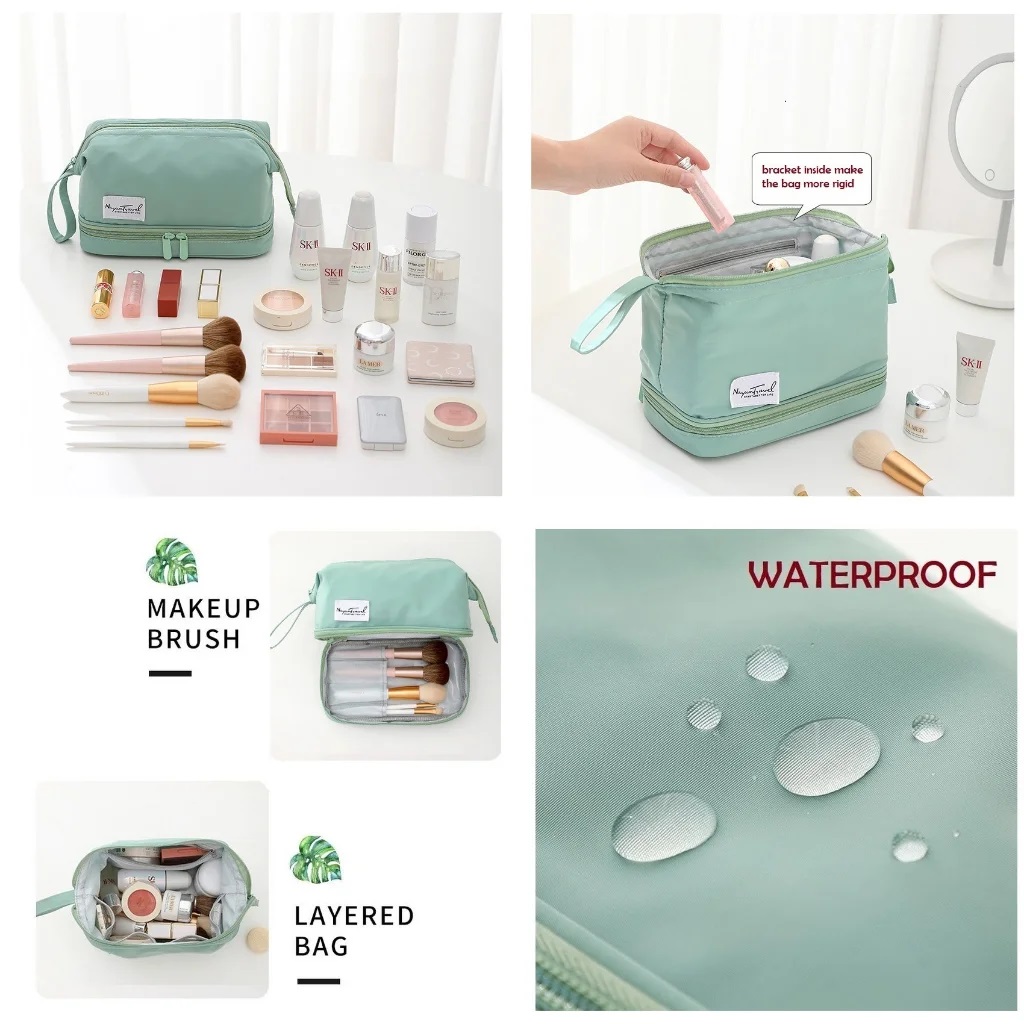 Travel Double Layer Cosmetic💰 logo