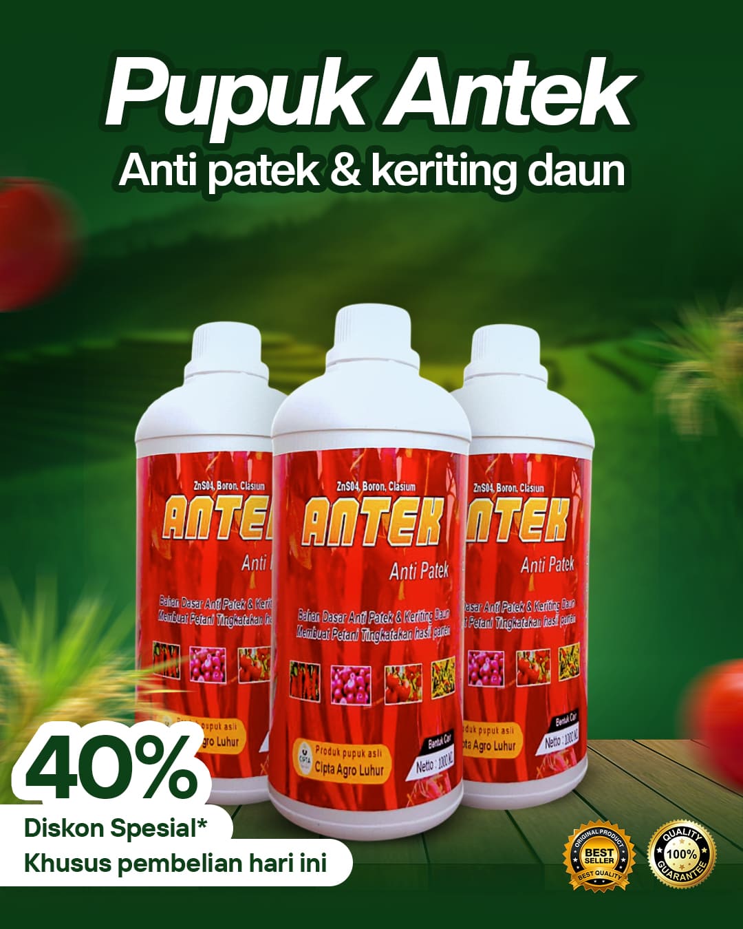 PUPUK ANTEK TANAMAN G1