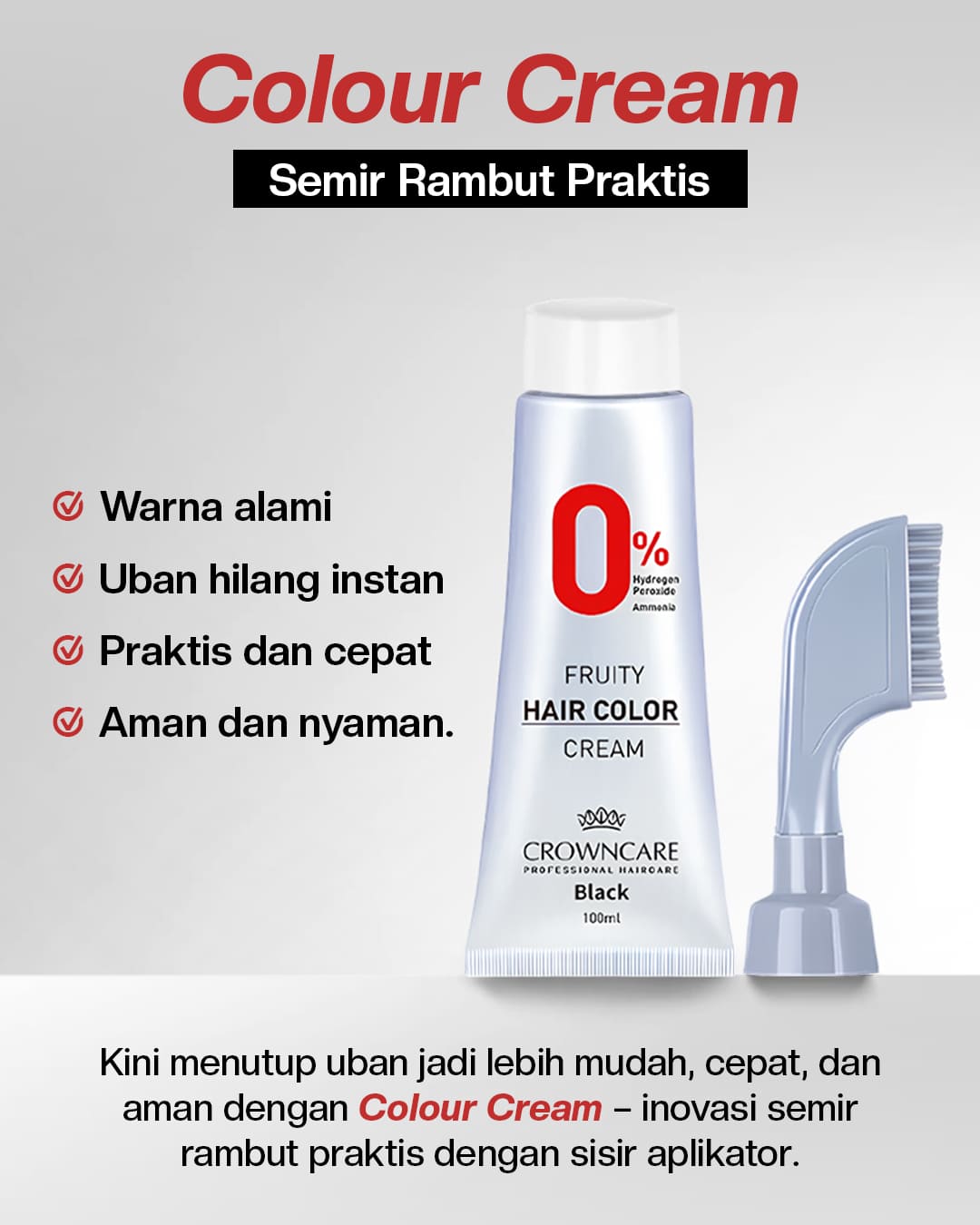 Colour Cream Semir Rambut Praktis logo